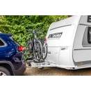 Bagażnik na 2 rowery na dyszel przyczepy kempingowej Enduro BS260 Black Edition