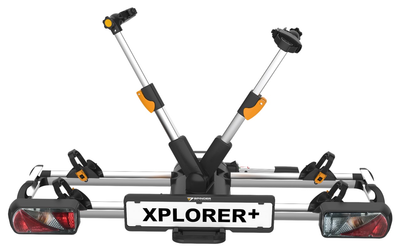 Innowacyjny bagażnik na 2 rowery SPINDER Xplorer+