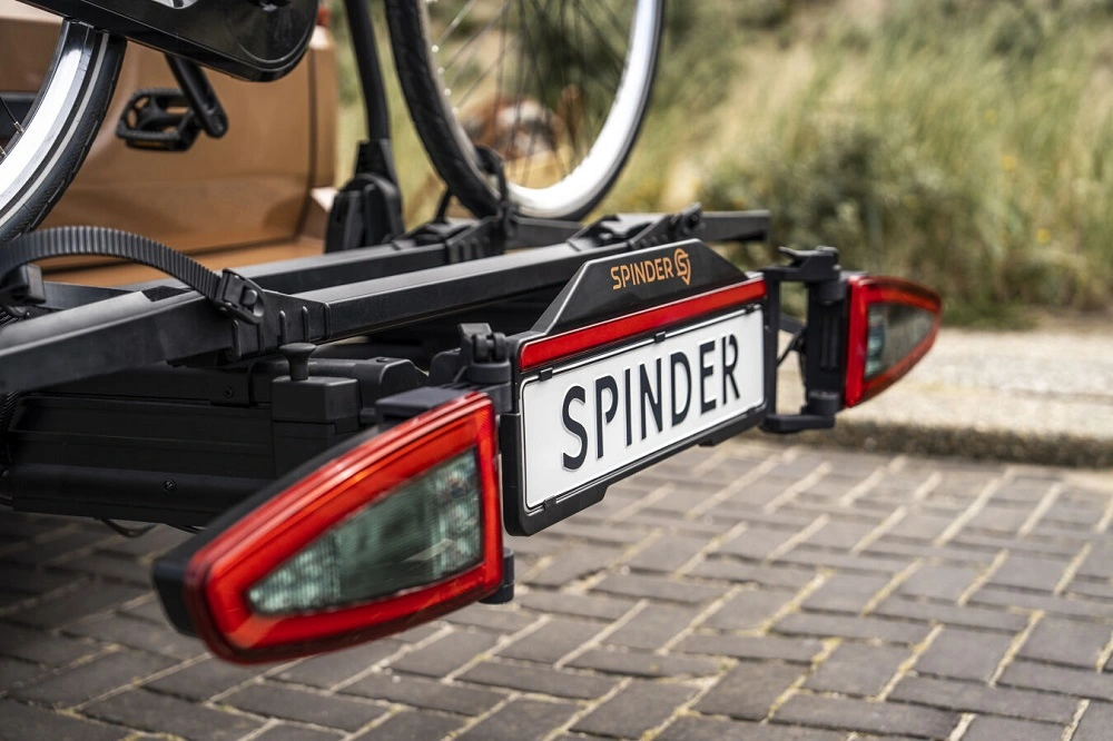 Bagażnik platforma rowerowa na hak SPINDER SC2 | przesuwny i składany