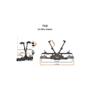 Bagażnik rowerowy na hak SPINDER TX2 CLASSIC BLACK