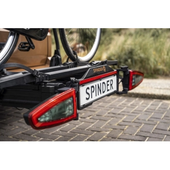Bagażnik platforma rowerowa na hak SPINDER SL3 | przesuwny i składany