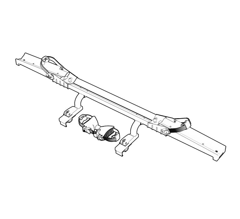 Adapter XB1 na dodatkowy rower do bagażników Spinder SC2, SL3