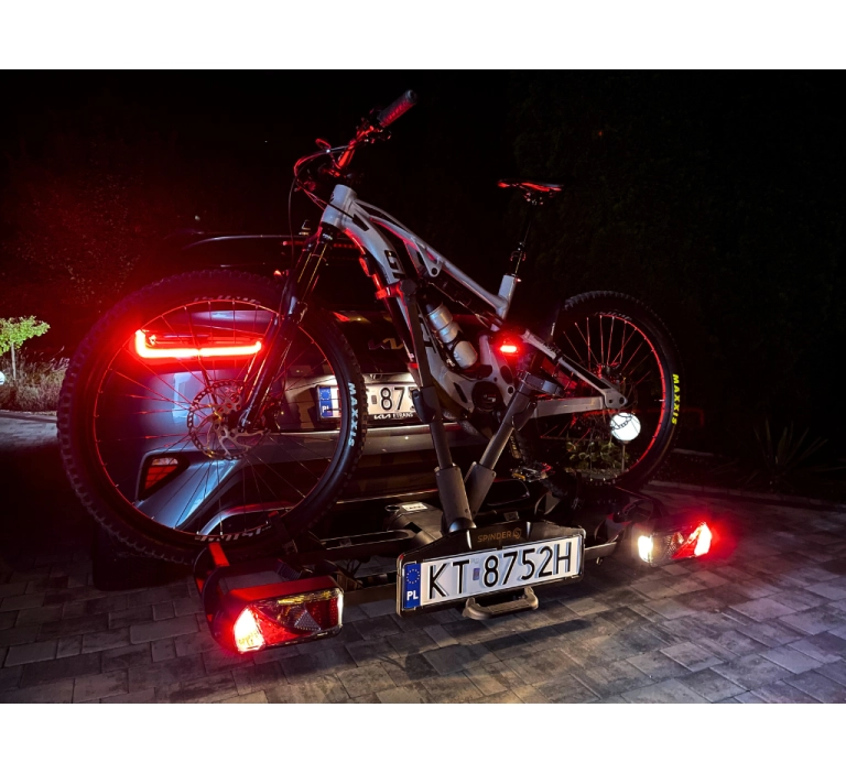 Bagażnik rowerowy na hak SPINDER TX2 CLASSIC BLACK