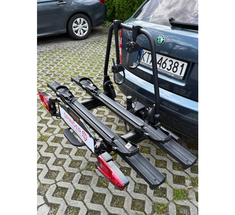 Bagażnik platforma rowerowa na hak SPINDER LX2 LED