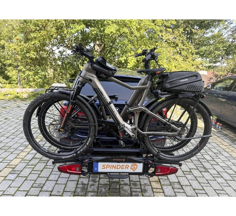Bagażnik platforma rowerowa na hak SPINDER LX2 LED