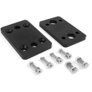 Adapter kuli kutej z 2 otworów 90mm na 4 otwory 83x56mm