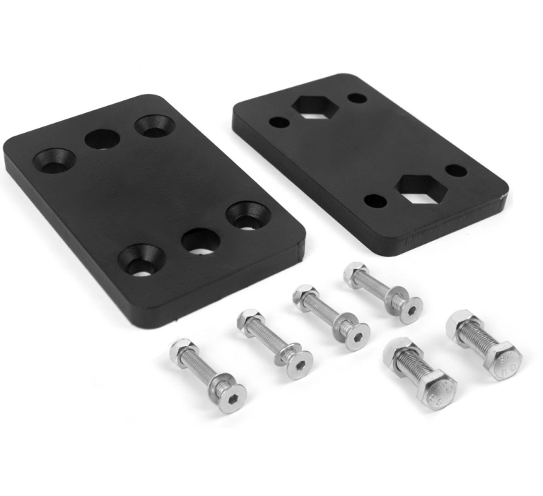 Adapter kuli kutej z 2 otworów 90mm na 4 otwory 83x56mm
