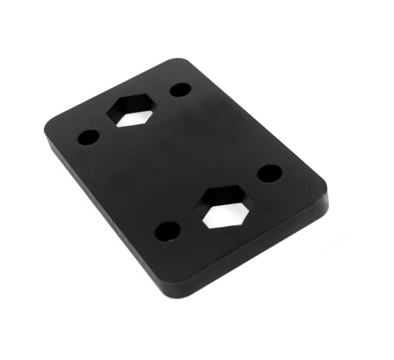 Adapter kuli kutej z 2 otworów 90mm na 4 otwory 83x56mm